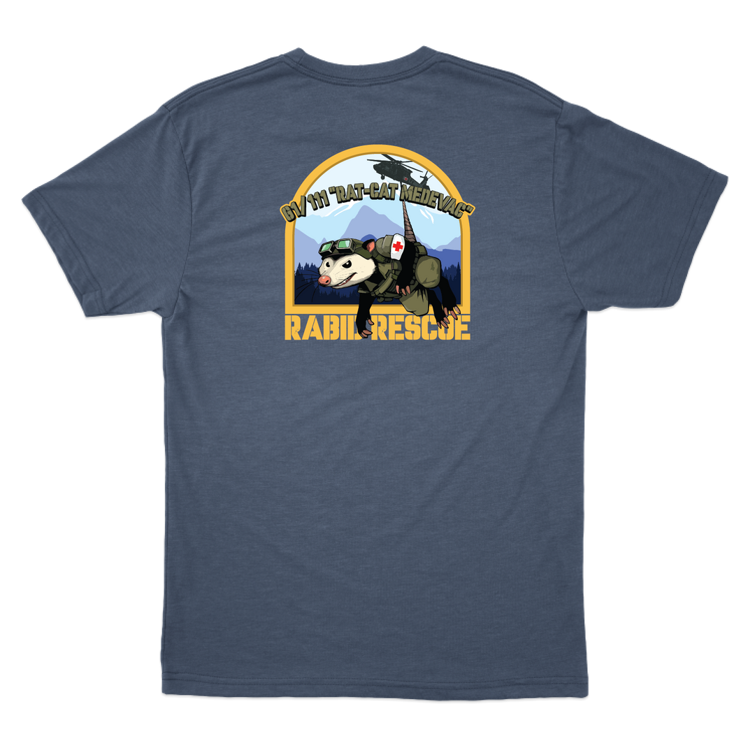 Det 1, G Co, 1-111 AVN "Rat Cat MEDEVAC" T-Shirts