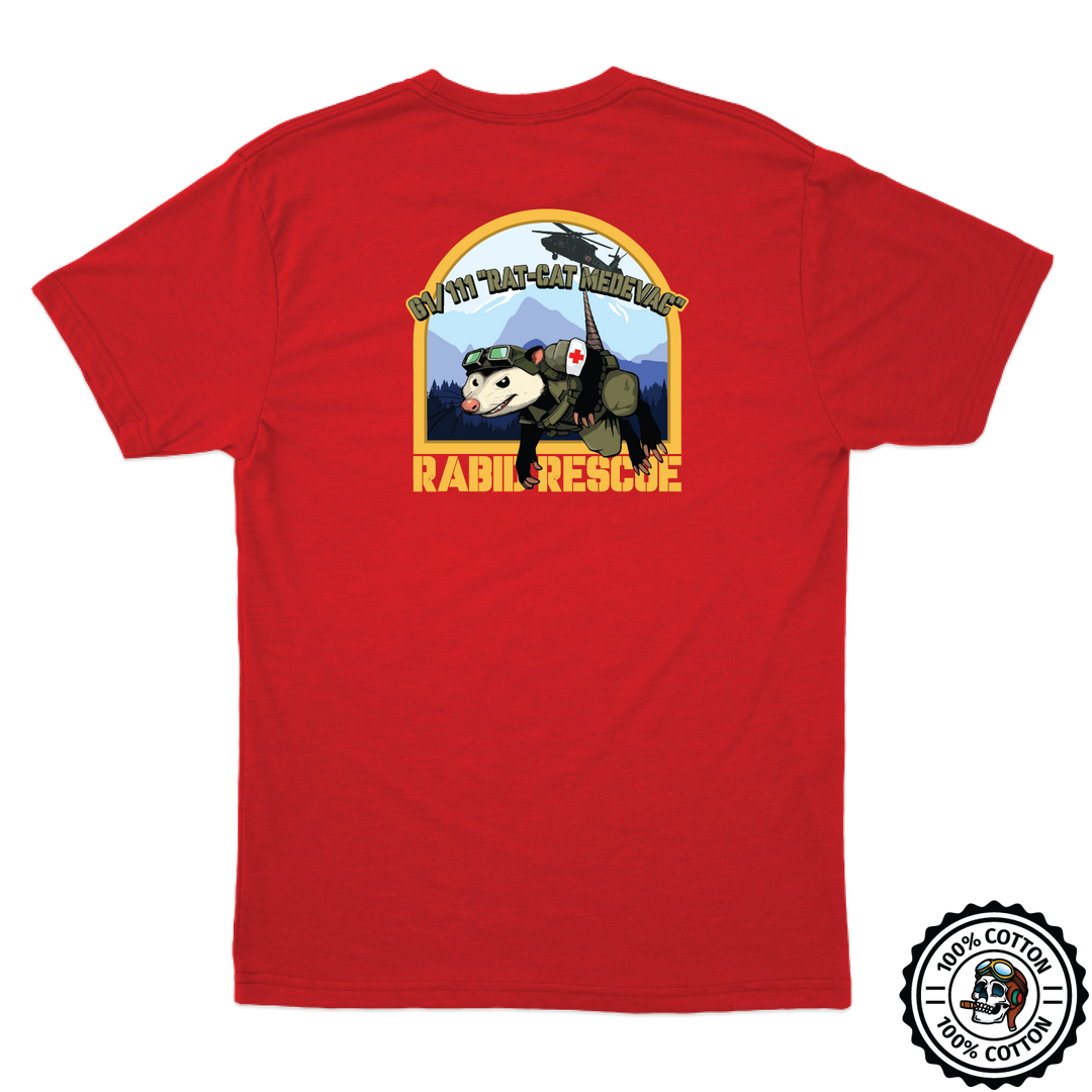 Det 1, G Co, 1-111 AVN "Rat Cat MEDEVAC" T-Shirts