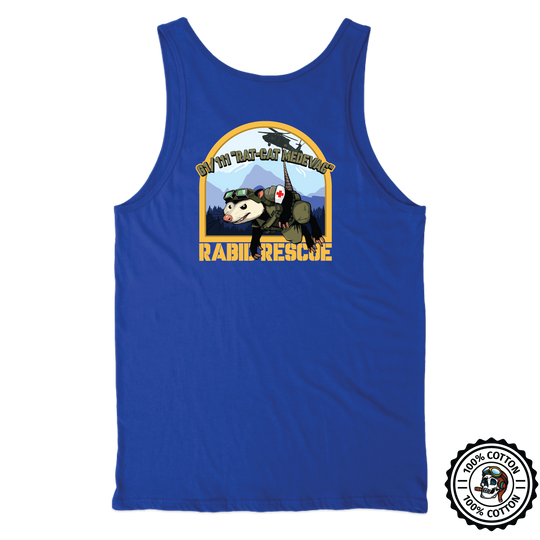 Det 1, G Co, 1-111 AVN "Rat Cat MEDEVAC" Tank Tops