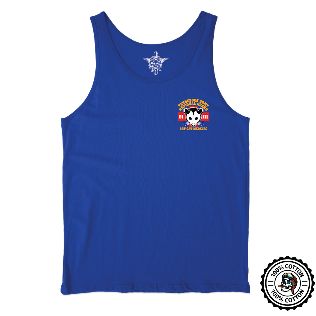Det 1, G Co, 1-111 AVN "Rat Cat MEDEVAC" Tank Tops
