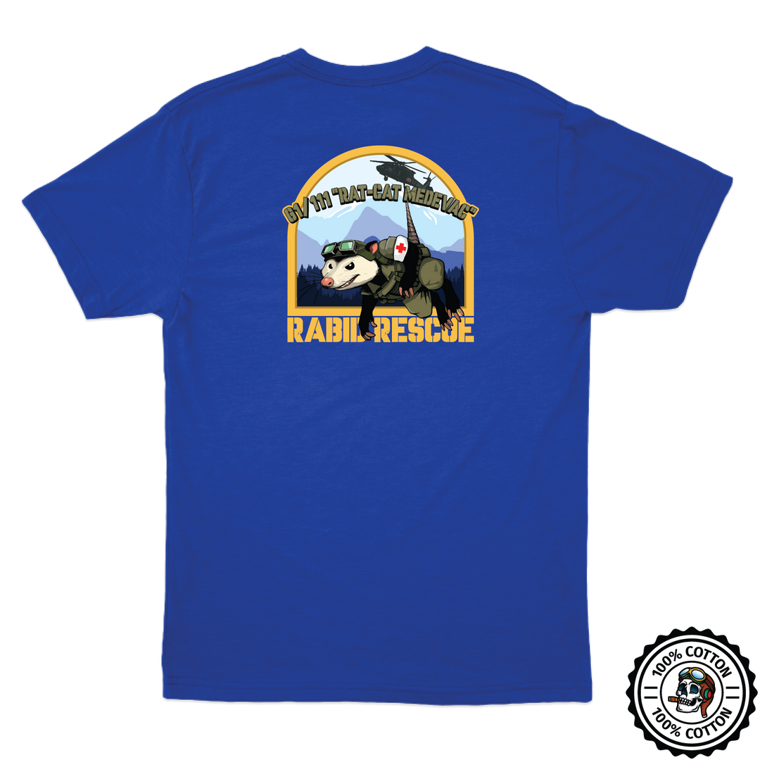 Det 1, G Co, 1-111 AVN "Rat Cat MEDEVAC" T-Shirts