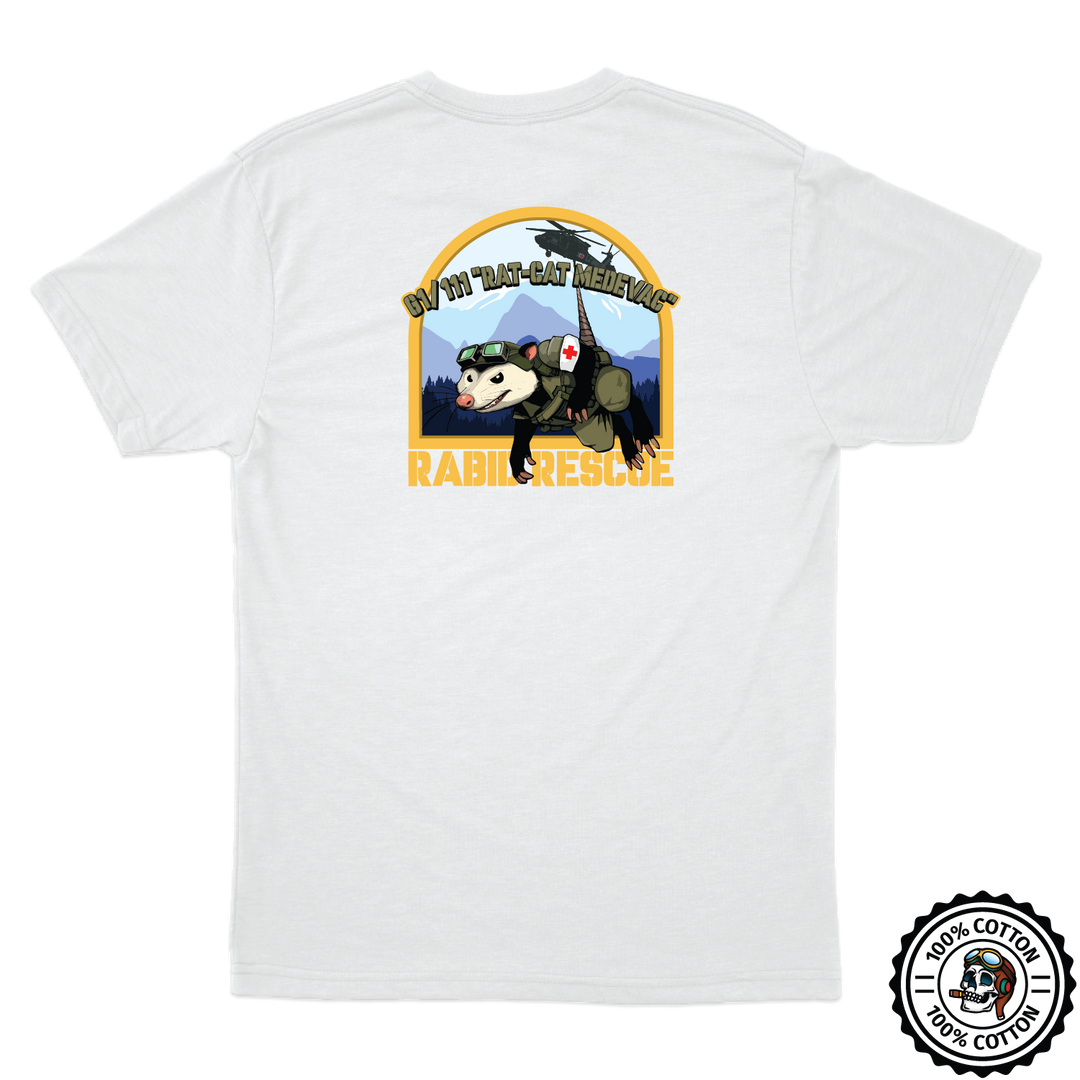 Det 1, G Co, 1-111 AVN "Rat Cat MEDEVAC" T-Shirts