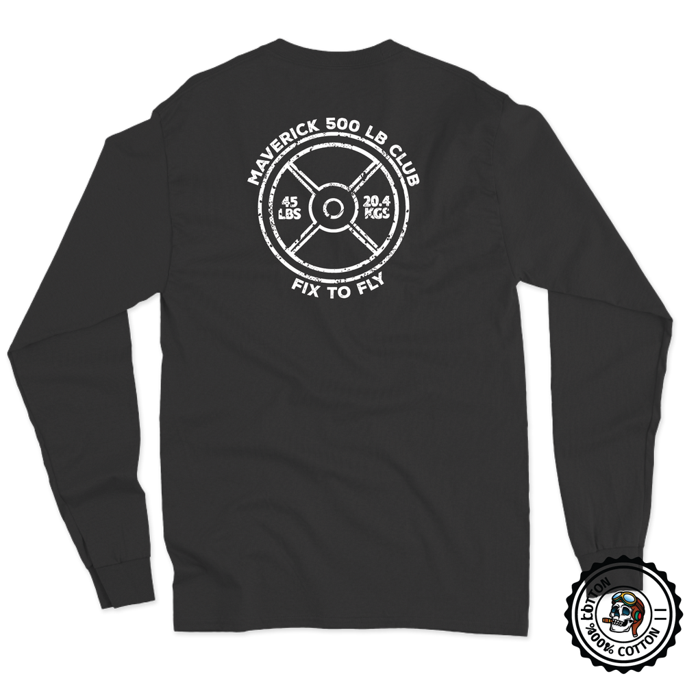 Maverick's 500LB Cub Long Sleeve T-Shirt