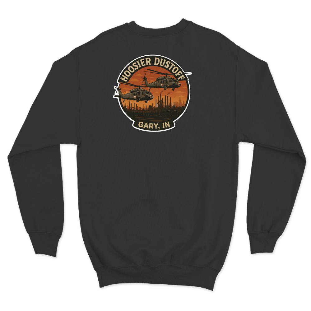 C Co, 2-238 GSAB "Hoosier Dustoff" Crewneck Sweatshirt