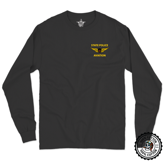 Pennsylvania State Police Aviation Unit "Trooper 6" Long Sleeve T-Shirt
