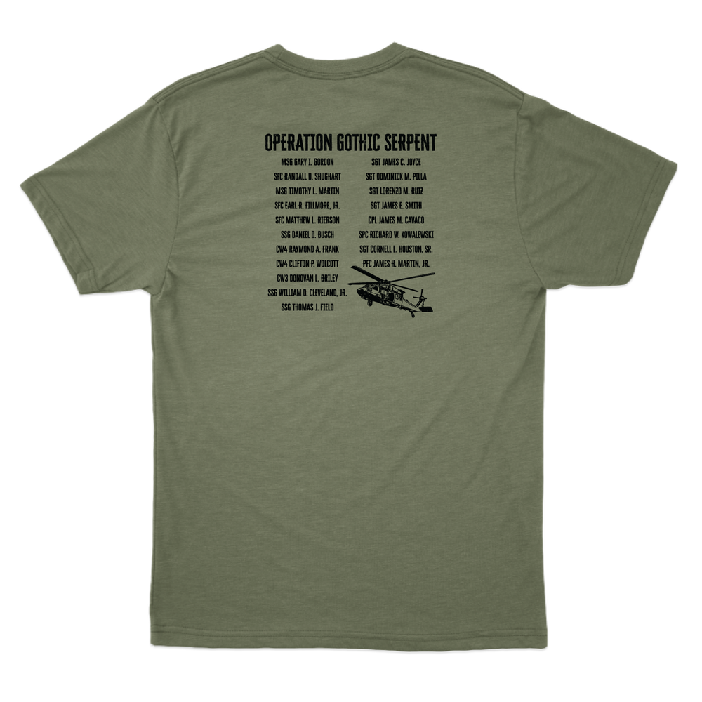Operation Gothic Serpent Memorial T-Shirt