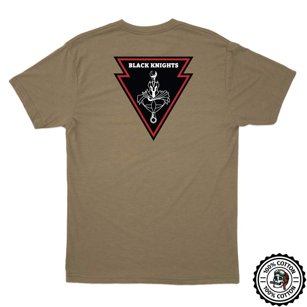 B Co, 296 BSB "Black Knights" Tan T-Shirt