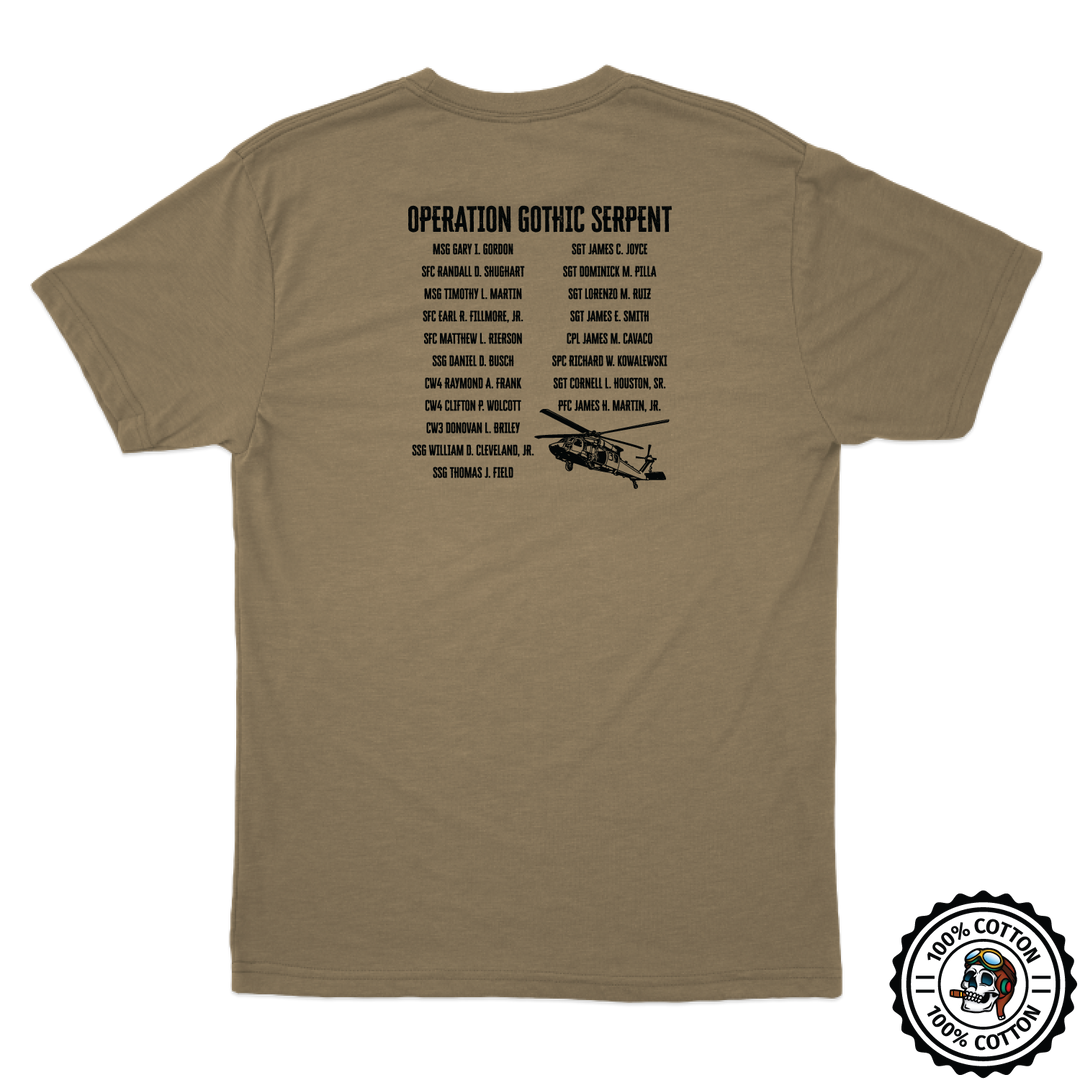 Operation Gothic Serpent Memorial T-Shirt