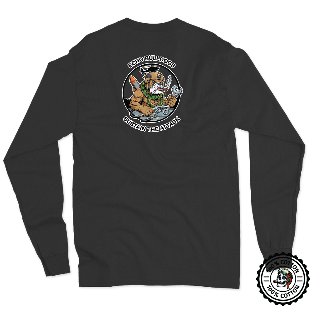 E Co, 1-3 AB "Bulldogs" Long Sleeve T-Shirt