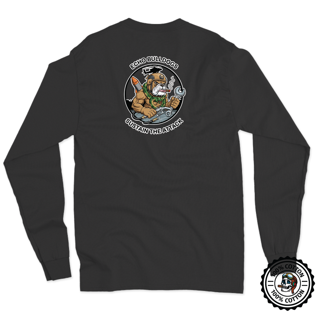 E Co, 1-3 AB "Bulldogs" Long Sleeve T-Shirt