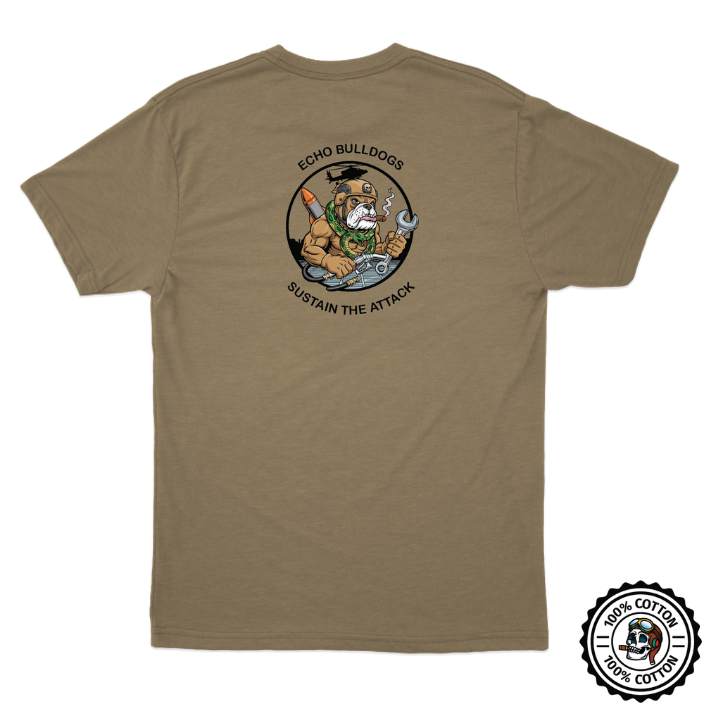 E Co, 1-3 AB "Bulldogs" Tan T-Shirt