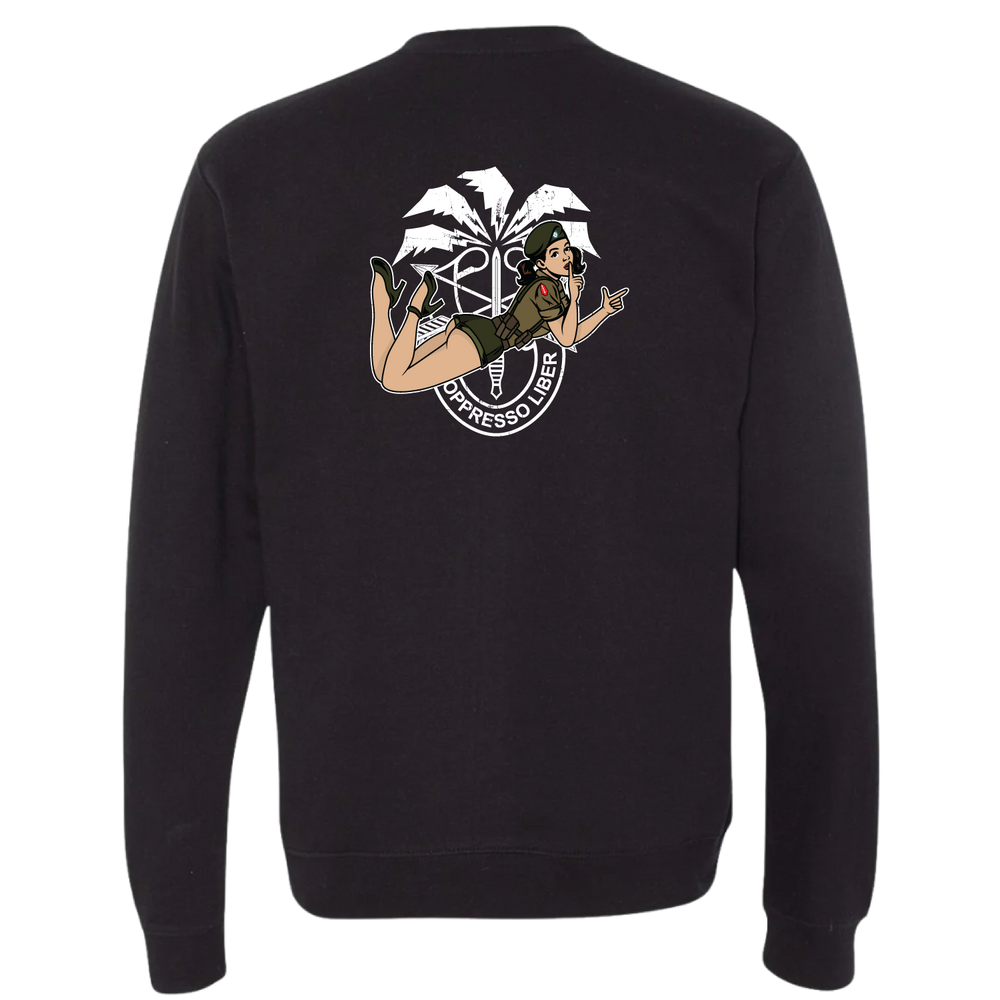 ODA 9525 Pin-Up Crewneck Sweatshirt