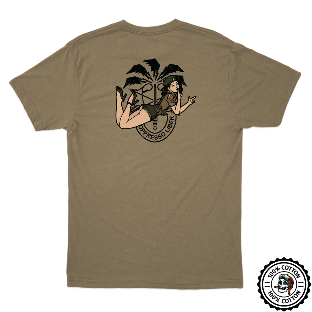 ODA 9525 Pin-Up Tan T-Shirt