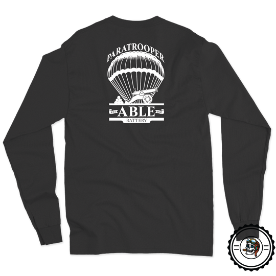 Able Battery, 3-319 AFAR Paratrooper Long Sleeve T-Shirt