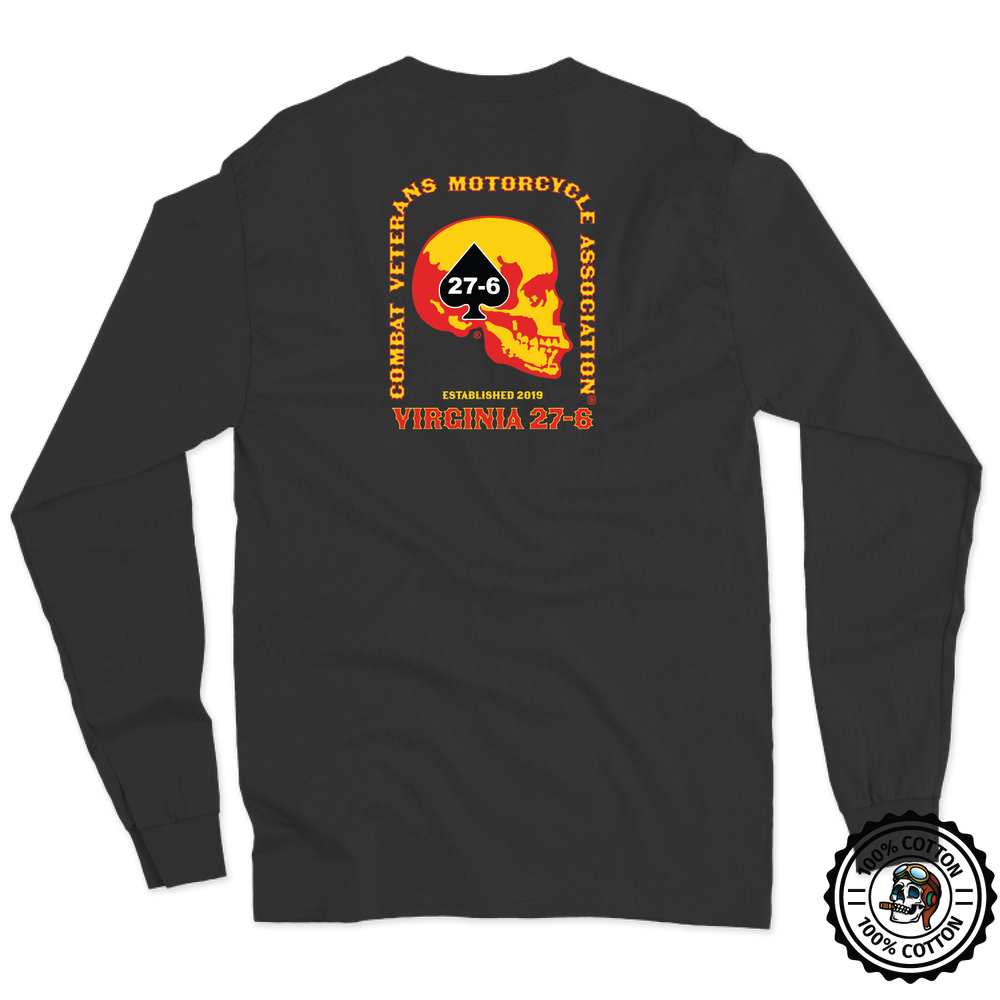 Combat Veterans Motorcycle Association 27-6 Long Sleeve T-Shirt