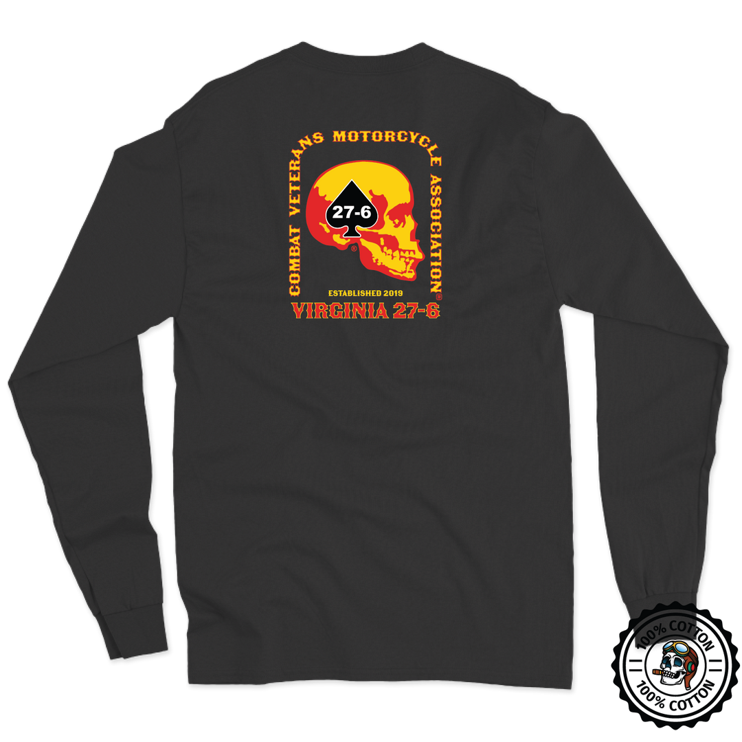 Combat Veterans Motorcycle Association 27-6 Long Sleeve T-Shirt