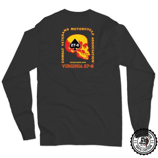 Combat Veterans Motorcycle Association 27-6 Long Sleeve T-Shirt