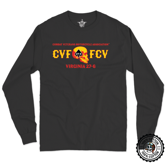 Combat Veterans Motorcycle Association 27-6 V2 Long Sleeve T-Shirt