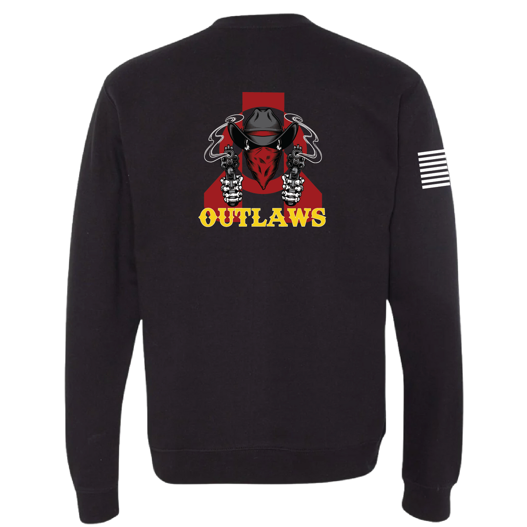 HHC, 296 BSB "Outlaws" Crewneck Sweatshirt