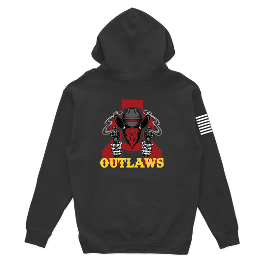 HHC, 296 BSB "Outlaws" Hoodies