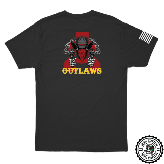 HHC, 296 BSB "Outlaws" T-Shirts
