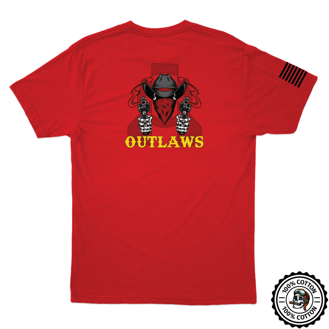 HHC, 296 BSB "Outlaws" T-Shirts