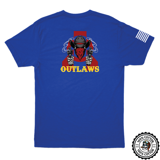 HHC, 296 BSB "Outlaws" T-Shirts