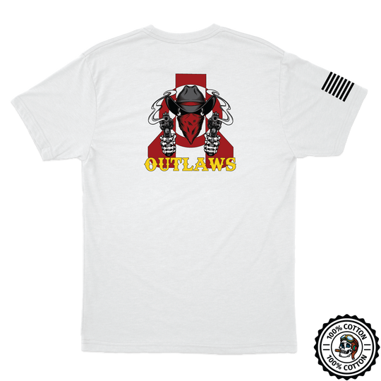HHC, 296 BSB "Outlaws" T-Shirts
