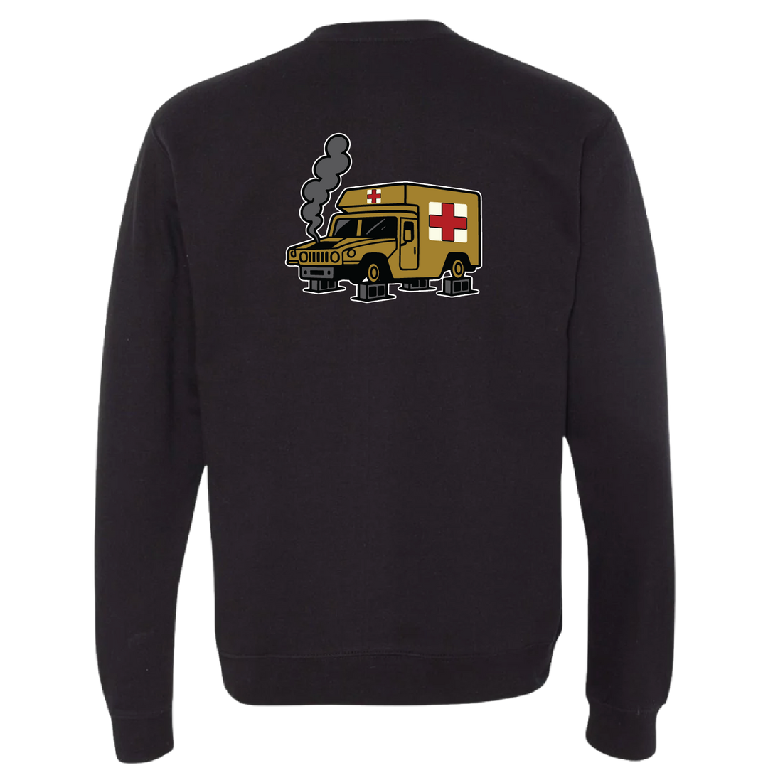 HQ PLT, 441 MED CO Crewneck Sweatshirt
