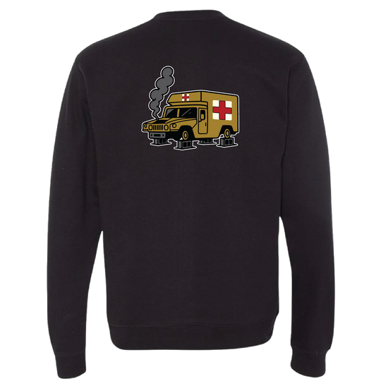 HQ PLT, 441 MED CO Crewneck Sweatshirt