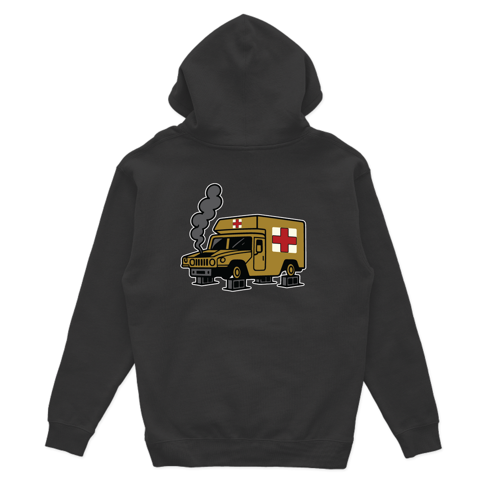 HQ PLT, 441 MED CO Hoodies