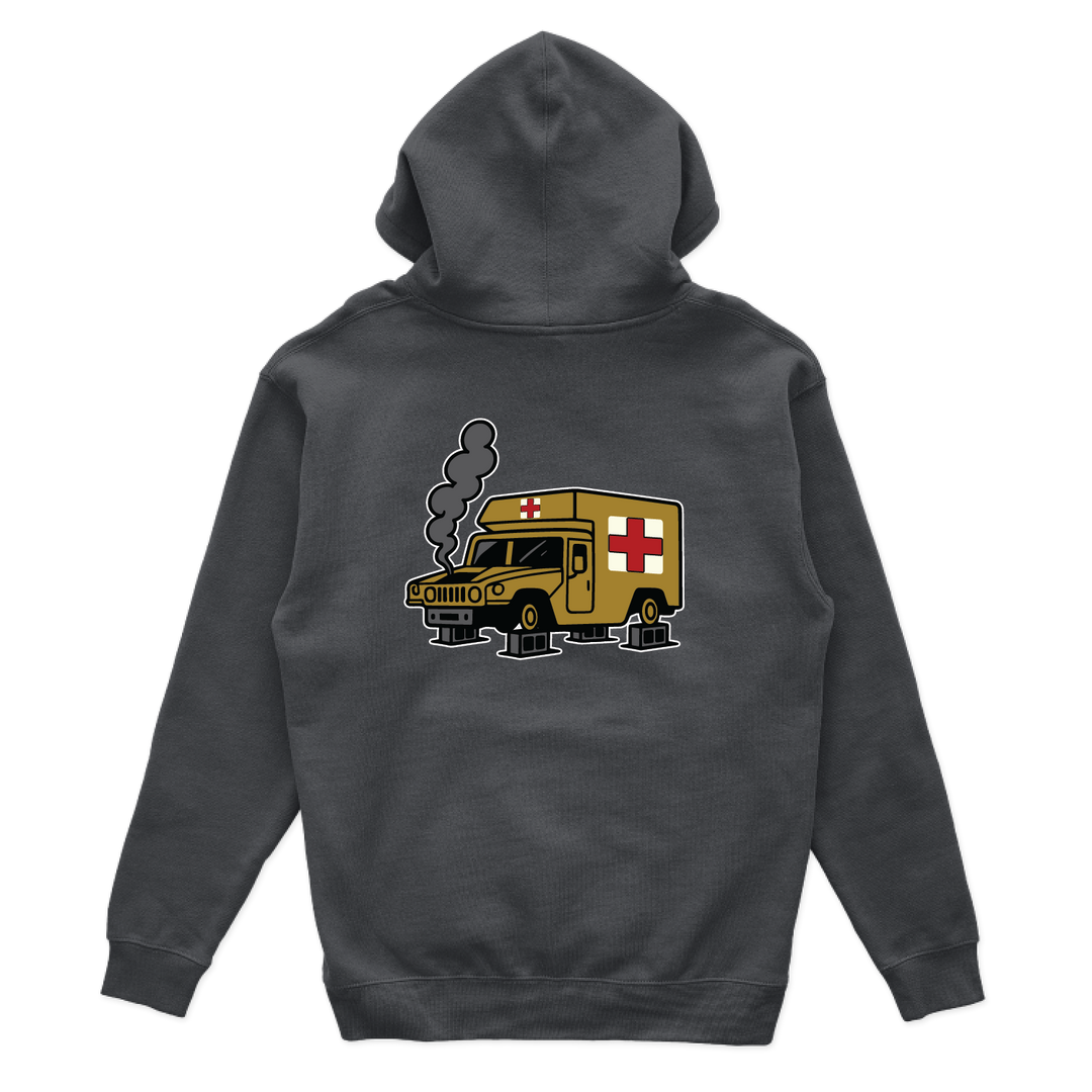 HQ PLT, 441 MED CO Hoodies