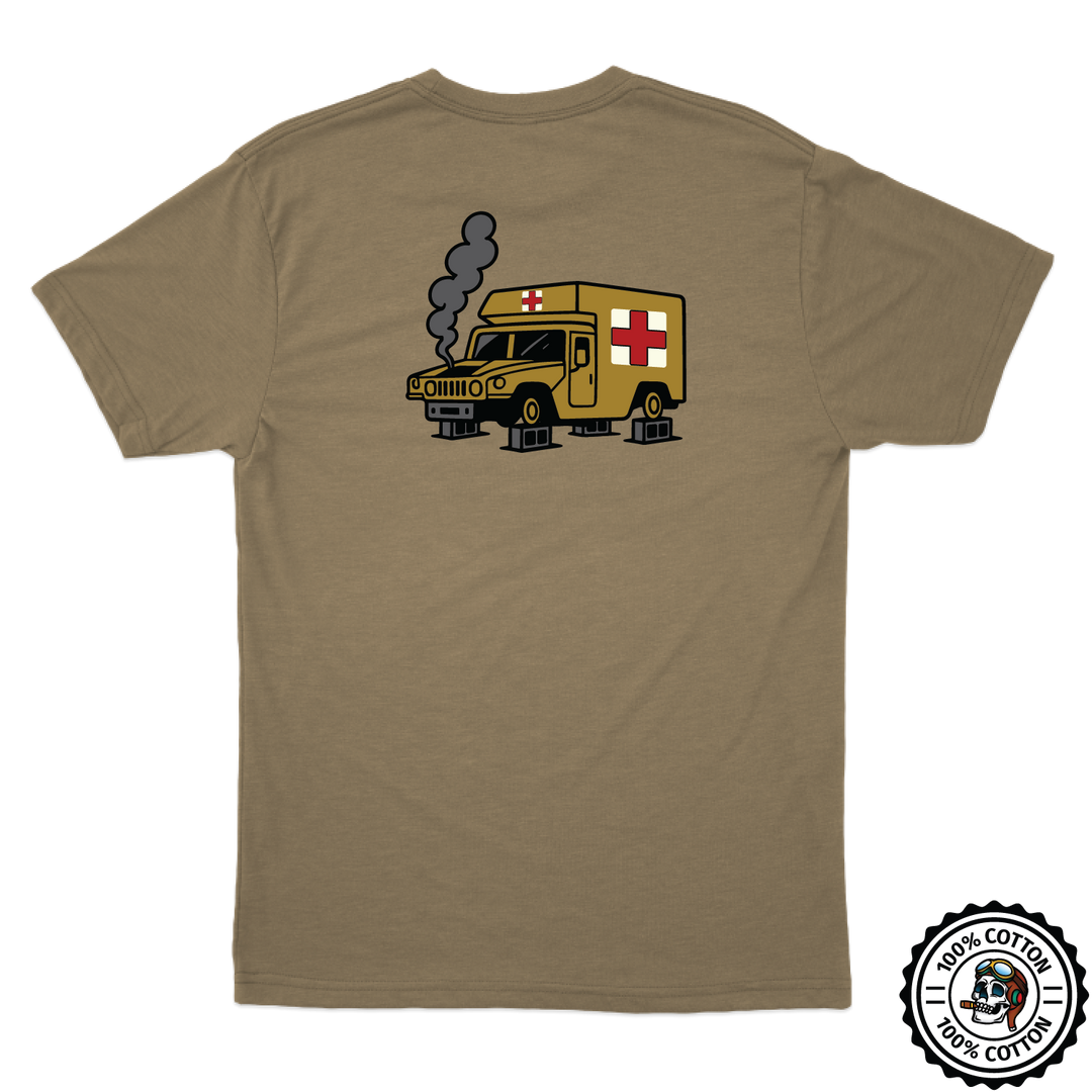 HQ PLT, 441 MED CO Tan T-Shirt