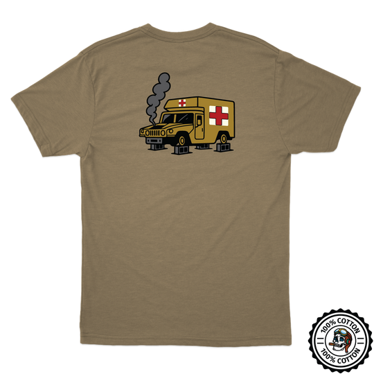 HQ PLT, 441 MED CO Tan T-Shirt