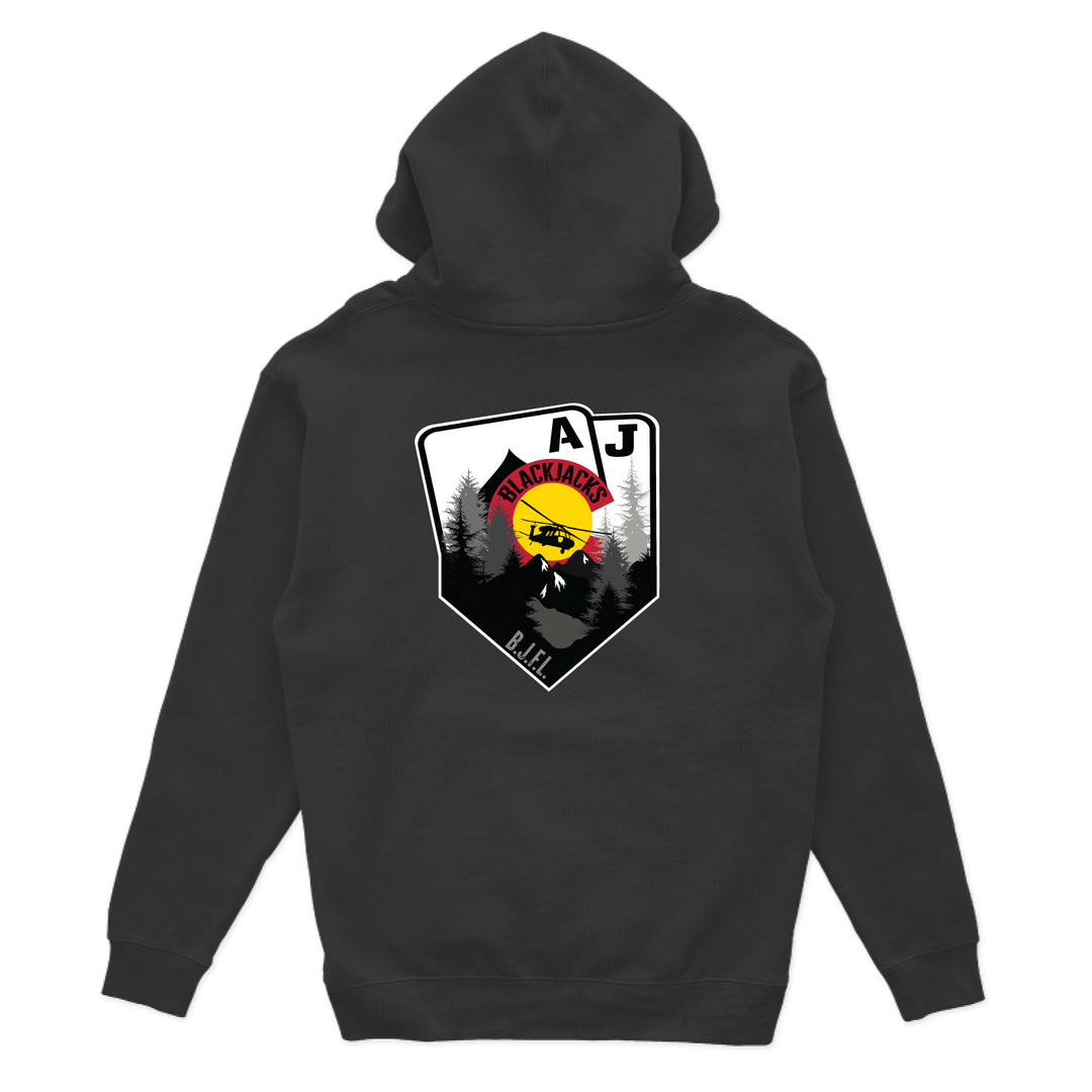 A Co, 2-4 GSAB "Blackjacks" SPADES Hoodies