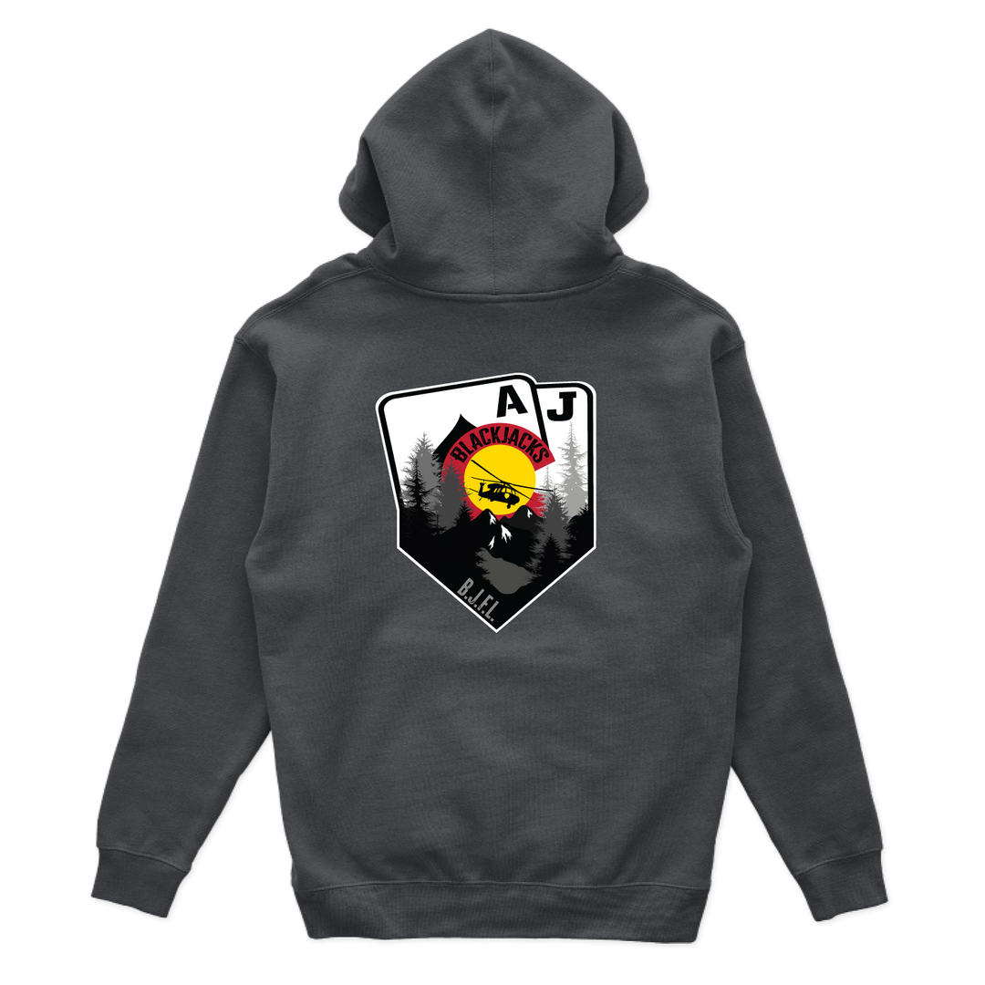 A Co, 2-4 GSAB "Blackjacks" SPADES Hoodies