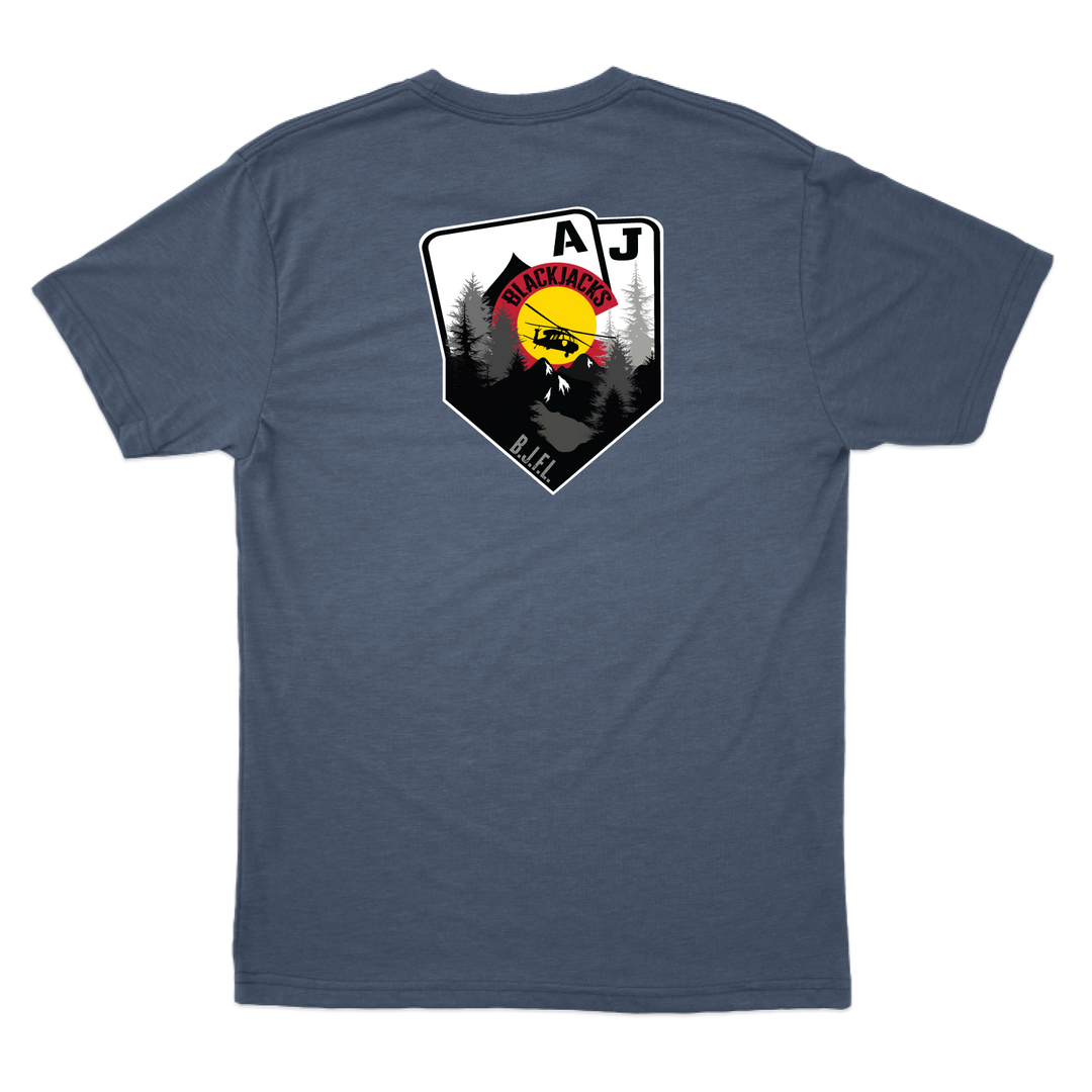 A Co, 2-4 GSAB "Blackjacks" SPADES T-Shirts