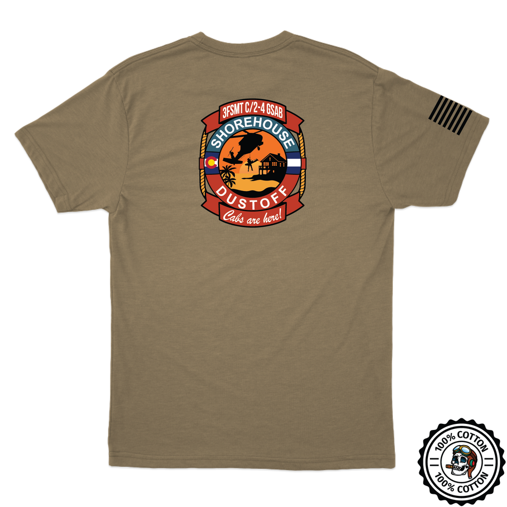 3FSMT, C Co, 2-4 GSAB OIR '25-'26 Tan T-Shirt