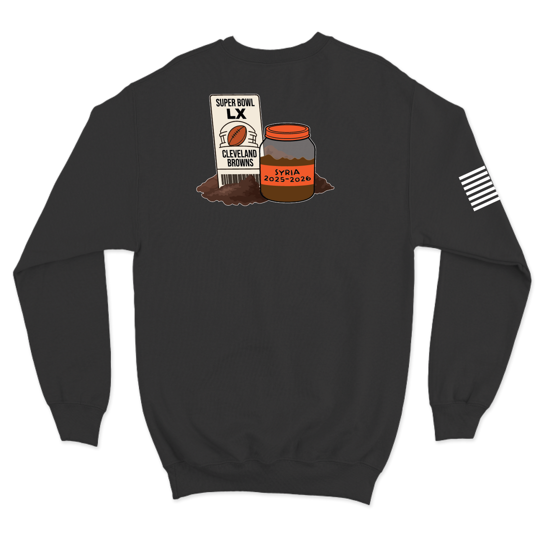 CAT 615 Super Bowl LX Crewneck Sweatshirt