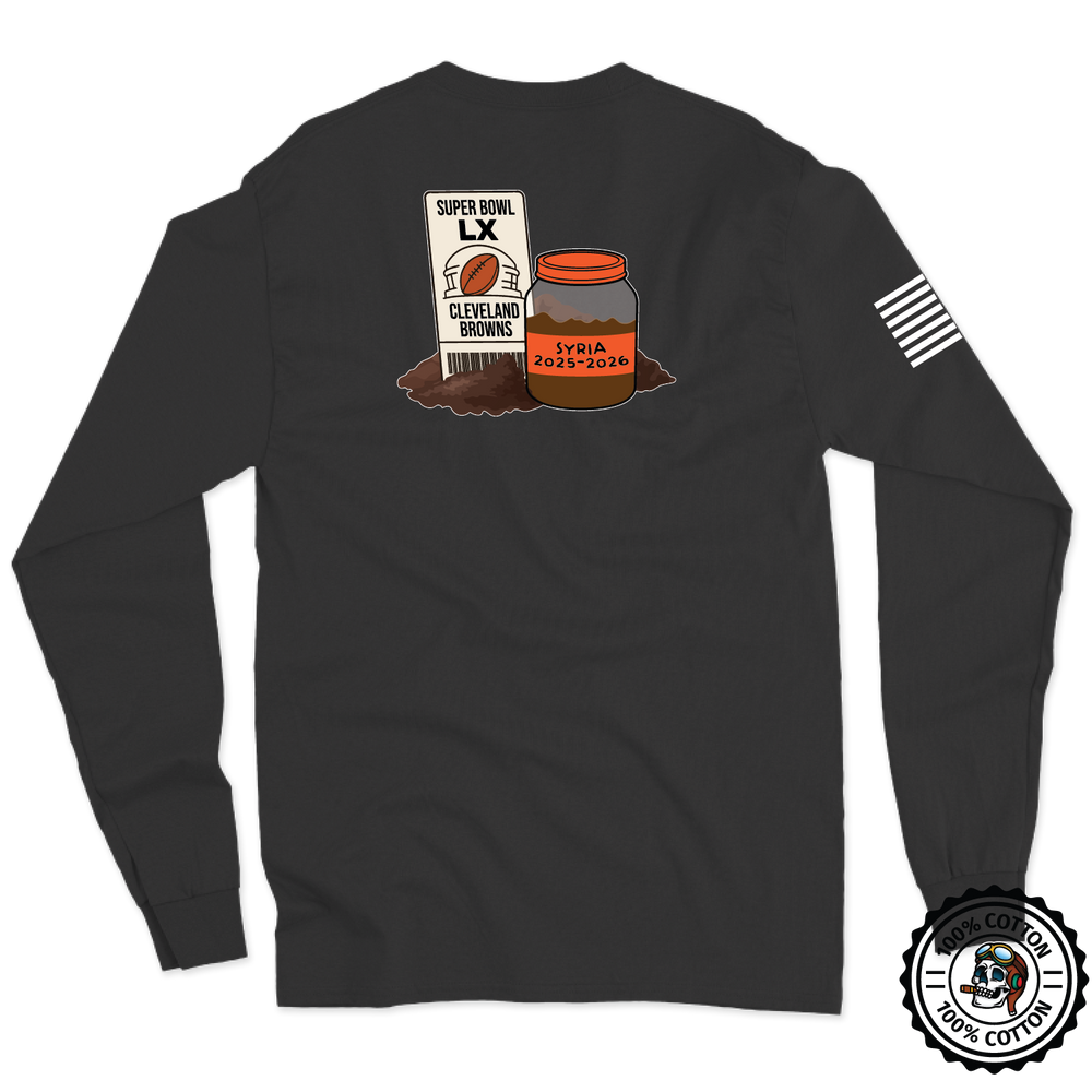 CAT 615 Super Bowl LX Long Sleeve T-Shirt