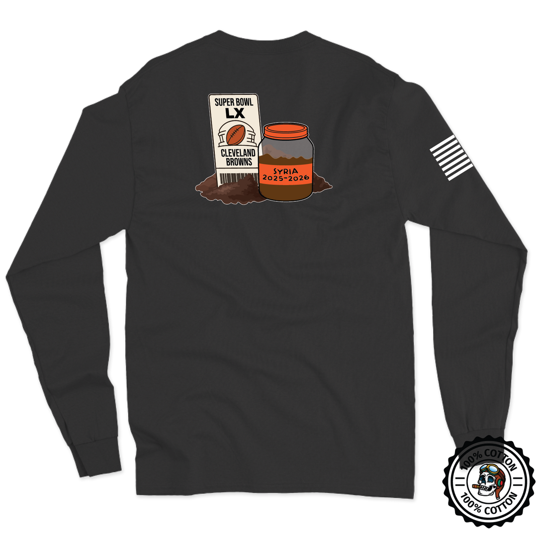 CAT 615 Super Bowl LX Long Sleeve T-Shirt