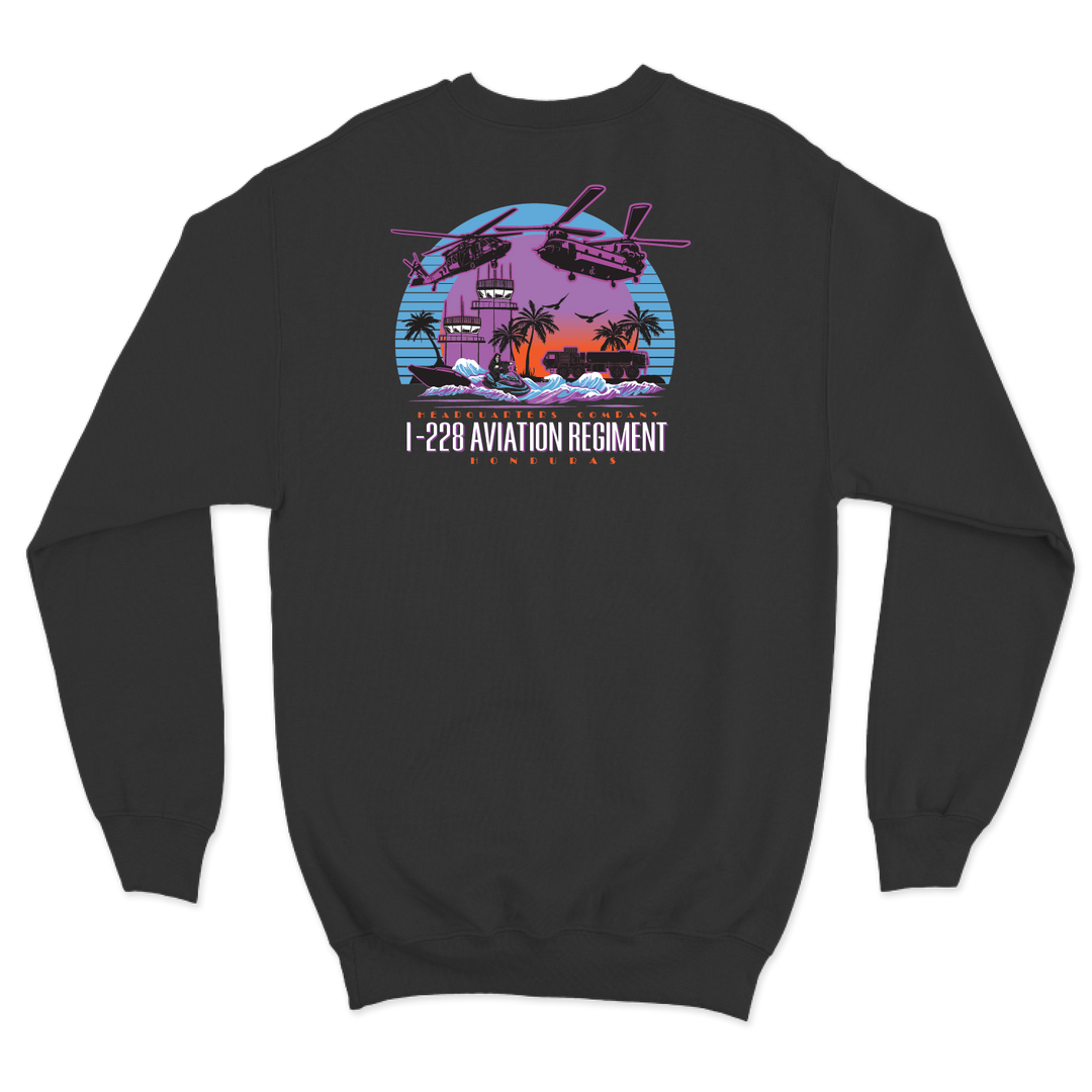 HHC, 1-228th Aviation Regiment Crewneck Sweatshirt
