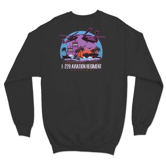 HHC, 1-228th Aviation Regiment Crewneck Sweatshirt