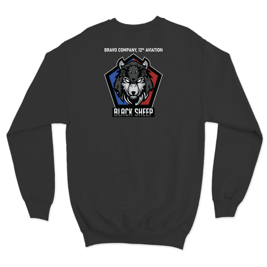 B Co, 12th AVN BN "Black Sheep" Crewneck Sweatshirt