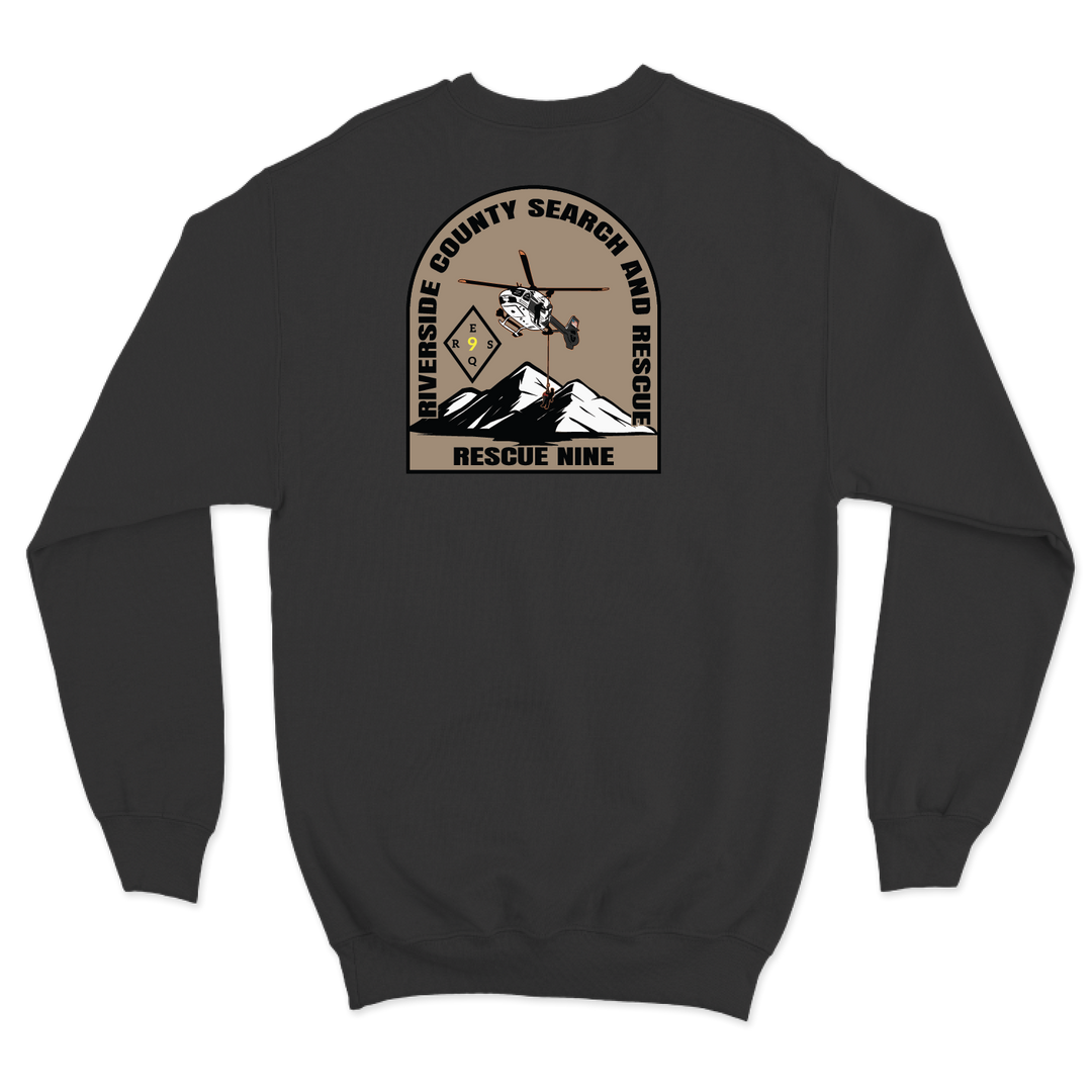 Riverside County Rescue 9 V3 Crewneck Sweatshirt