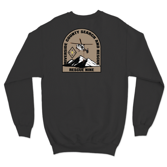 Riverside County Rescue 9 V3 Crewneck Sweatshirt