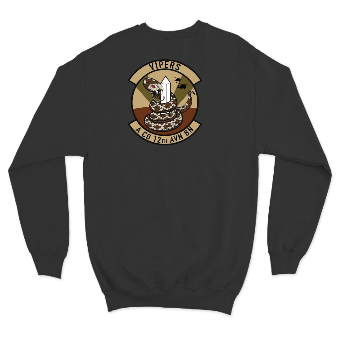 A Co, 12 AVN BN "Vipers" Crewneck Sweatshirt