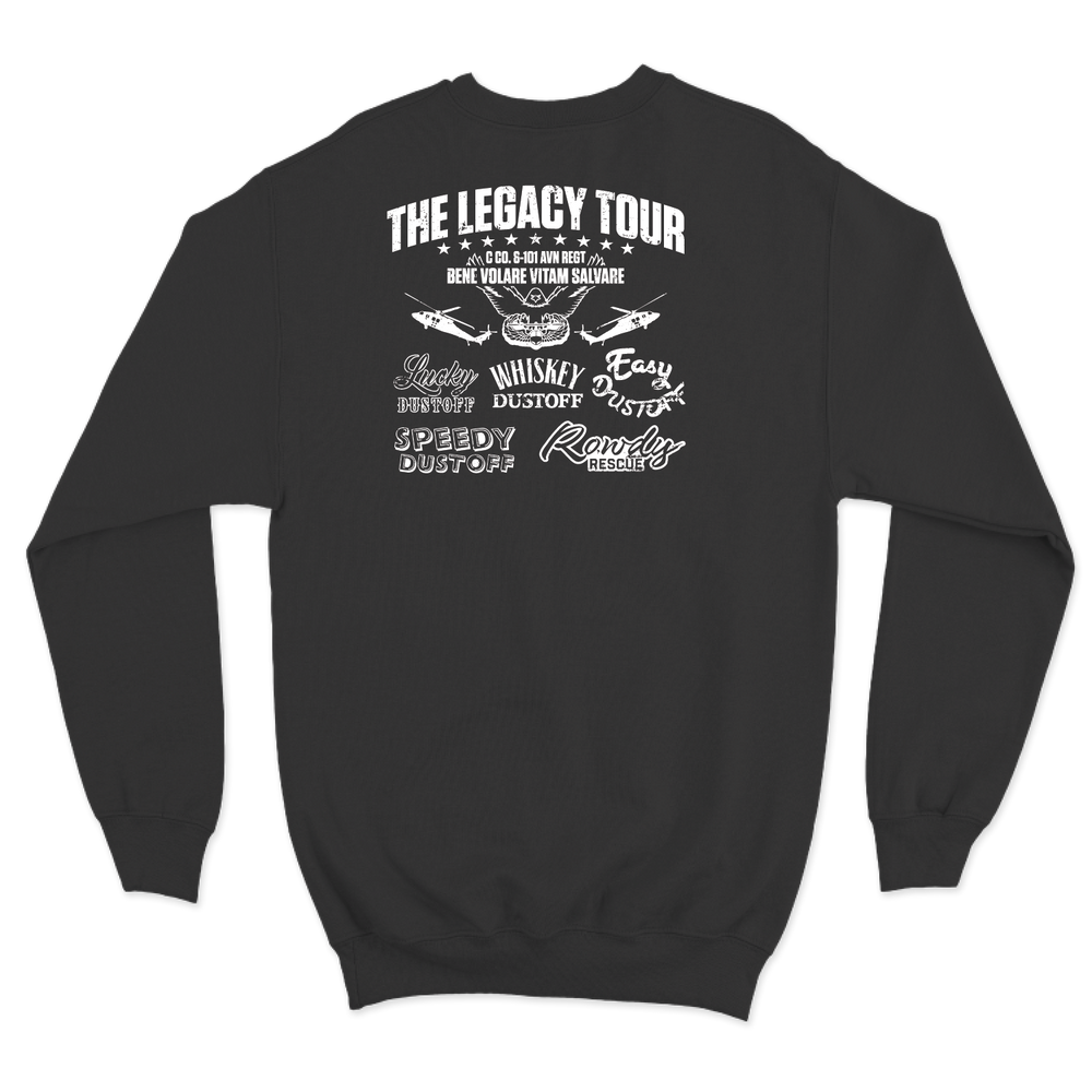 C Co, 6-101 AVN REGT “Legacy Tour" Crewneck Sweatshirt