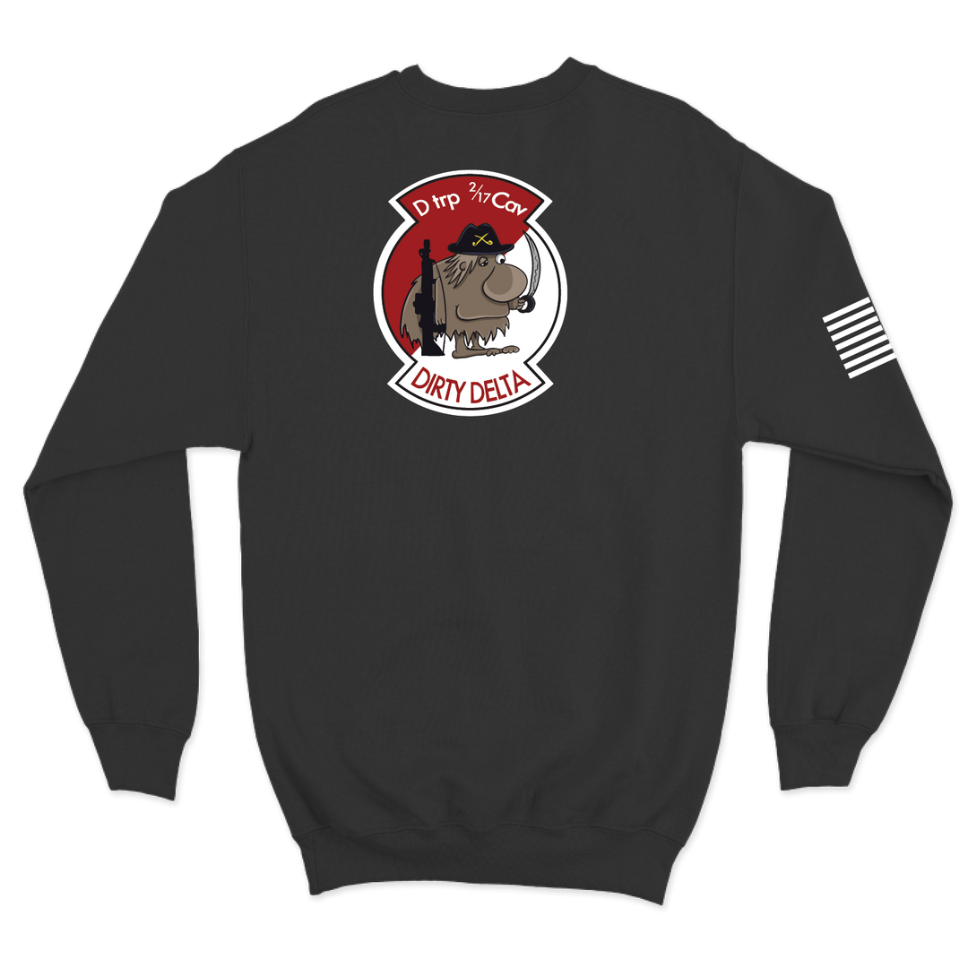 D TRP, 2-17 CAV "Dirty" Crewneck Sweatshirt