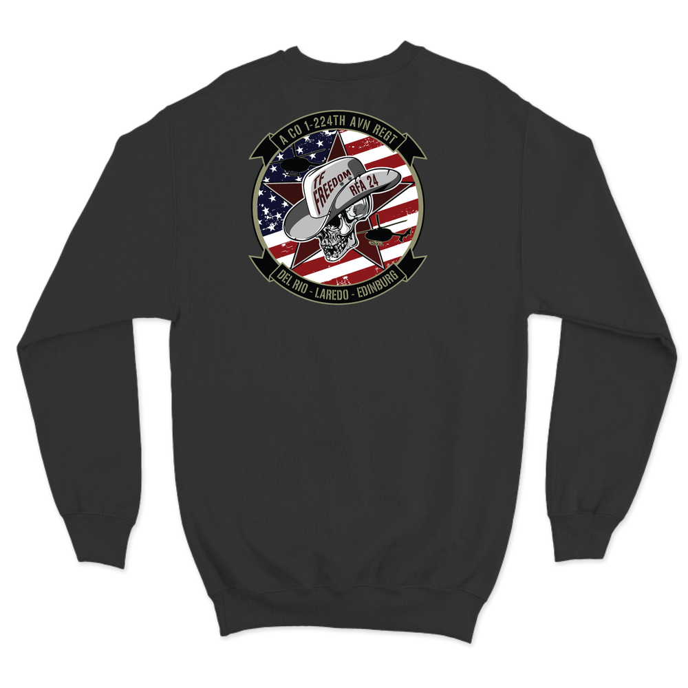 A Co, 1-224 AVN "Army" V2 Crewneck Sweatshirt